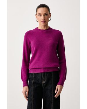 Lacoste Maglione Da Donna - Viola