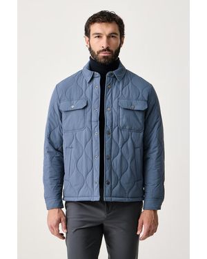 Benetton Giacca Trapuntata Da Uomo - Blu