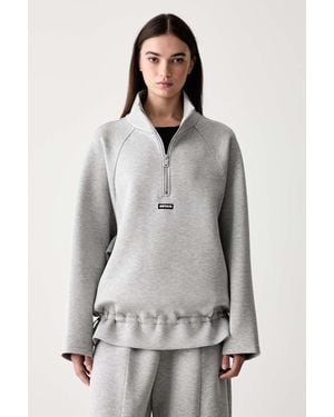 ROTATE BIRGER CHRISTENSEN Felpa Da Donna Con Viscosa - Grigio