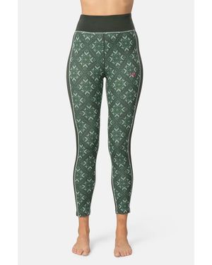 Kari Traa Leggings Funzionali Iselin - Verde