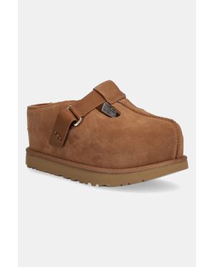 UGG Ciabatte Slide Goldenstar Hi Clog - Marrone