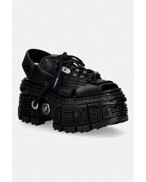 New Rock Sandali Da Donna - Nero