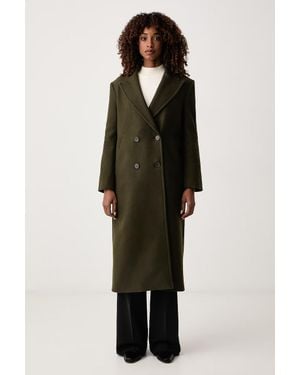 MAX&Co. Cappotto Elegante Da Donna Con Lana Palo - Verde