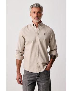 U.S. POLO ASSN. Camicia Da Uomo - Neutro