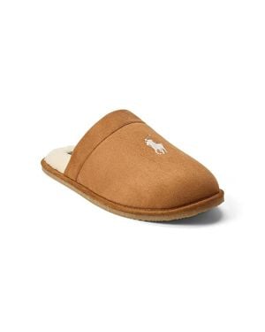 Polo Ralph Lauren Pantofole Klarence - Marrone
