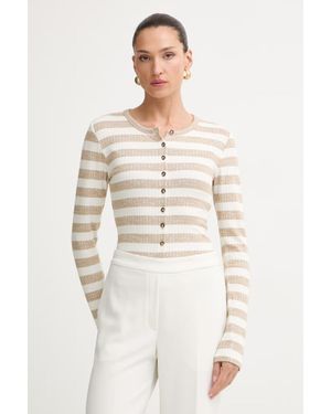 Rag & Bone Cardigan Da Donna Con Viscosa - Neutro