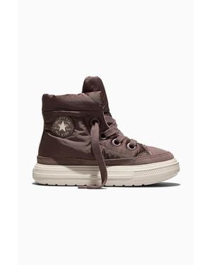 Converse Chuck Taylor All Star Elements Boot Hi Stivali Da Neve Da Donna - Marrone