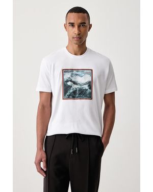 Iceberg T-Shirt Da Uomo - Bianco