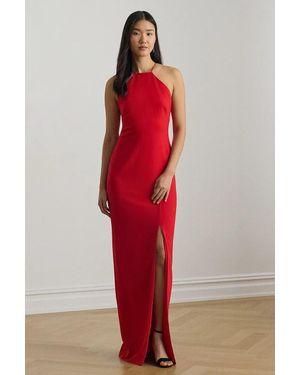 Ralph Lauren Vestito Halter - Rosso