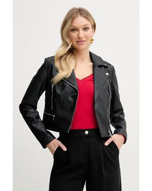 Morgan Giacca Da Motociclista - Nero