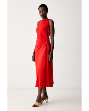 Tommy Hilfiger Vestito Svasato - Rosso