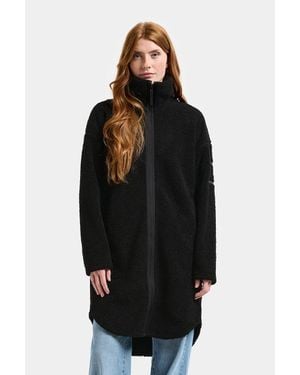 Didriksons Felpa Con Cerniera Da Donna - Nero