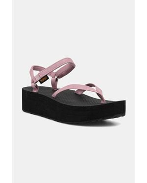 Teva Sandali Flatform Sandal Slim - Nero