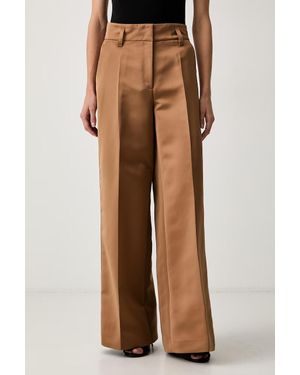 MAX&Co. Pantaloni Da Donna Circolo - Marrone