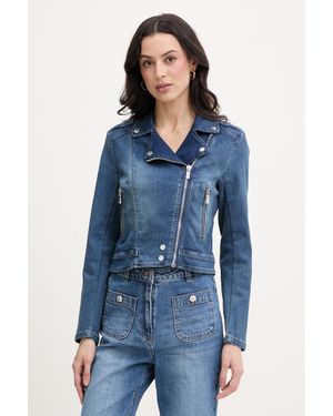 Morgan Giacca Da Motociclista Da Donna - Blu