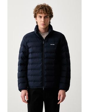 Calvin Klein Giacca Trapuntata Da Uomo - Blu