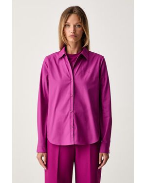 HUGO Pantaloni Wide Leg Da Donna Hasmina - Viola