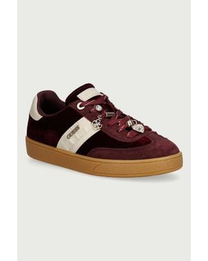 Guess Naoki2 Sneakers Da Donna - Marrone