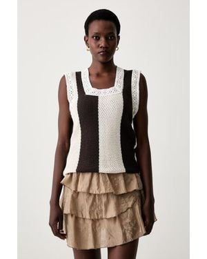 ViCOLO Top Maglione Da Donna Con Cotone - Neutro
