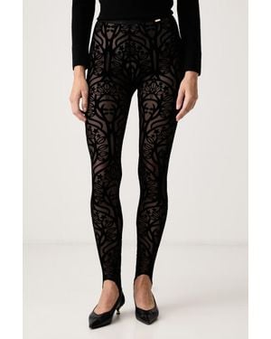 Fracomina Leggings Da Donna - Nero