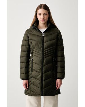 DKNY Giacca Lunga Da Donna - Nero