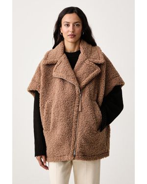 DKNY Gilet Da Donna - Marrone