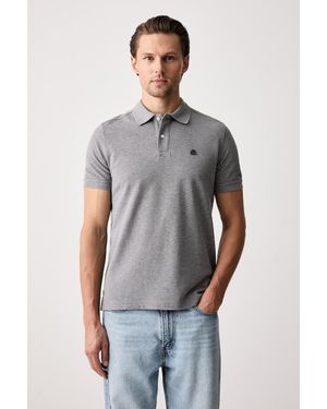 Benetton Polo Da Uomo - Grigio