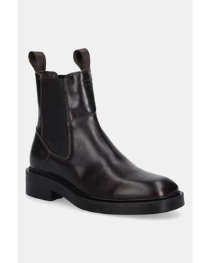 GANT Fayy, Stivali Chelsea Da Donna In Pelle - Tacco Piatto, Comodi E Versatili - 3