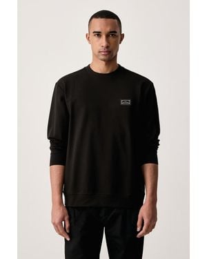 Paul & Shark Felpa Da Uomo Con Cotone - Nero