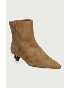 Weekend by Maxmara Stivali Alla Caviglia Da Donna - Marrone
