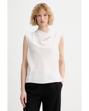 Calvin Klein Top Da Donna - Bianco