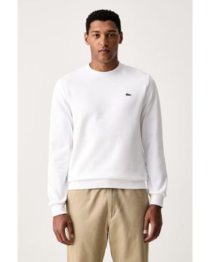 Lacoste Felpa Da Uomo - Bianco
