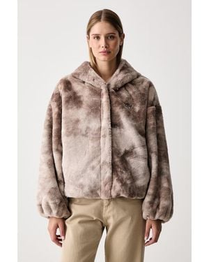 PUMA Giacca Da Donna Street Glam - Marrone