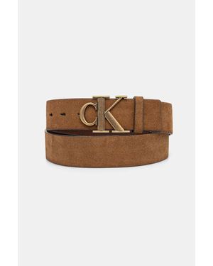 Calvin Klein Cintura Da Uomo - Marrone
