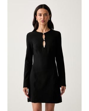 Guess Vestito Svasato Claudie - Nero