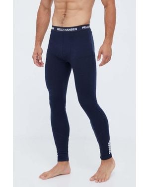 Helly Hansen Leggins Funzionali Lifa Merino - Blu