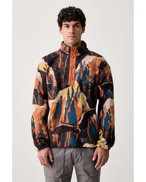 Columbia Felpa Sportiva Da Uomo - Arancione