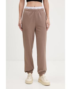 Guess Pantaloni Da Tuta Da Donna Con Cotone Sofia - Neutro