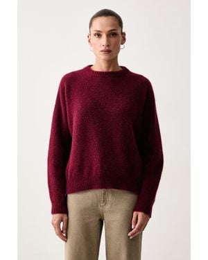 Weekend by Maxmara Maglione Da Donna Con Misto Lana Wkdtuono - Rosso