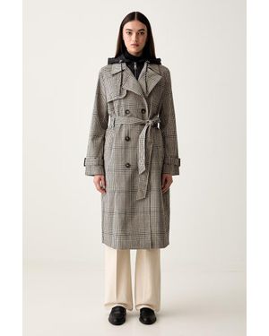 DKNY Cappotto Trench Da Donna - Neutro