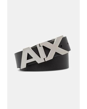ARMANI EXCHANGE Cintura Reversibile Da Uomo - Verde
