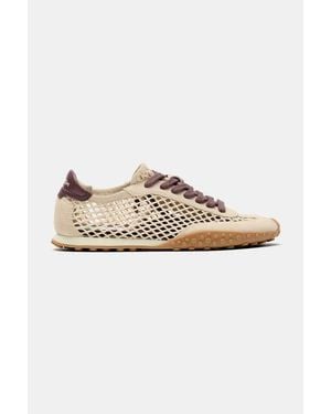 HOFF Bridge Fishnet Off Sneakers Da Donna - Neutro