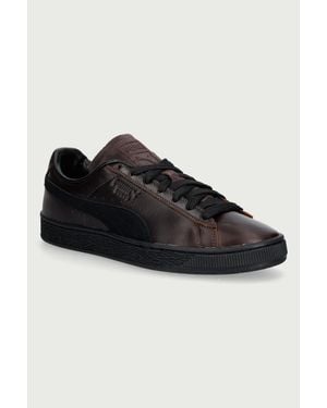 PUMA Suede Dressed Sneakers Da Uomo - Nero