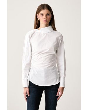 KARL LAGERFELD Camicia Da Donna Con Cotone - Bianco