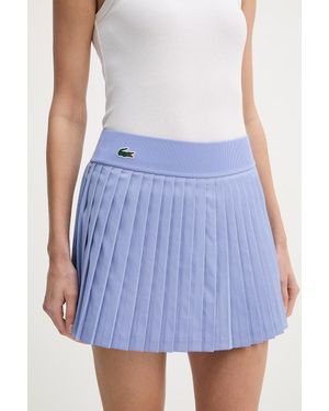 Lacoste Gonna Plissettata - Blu