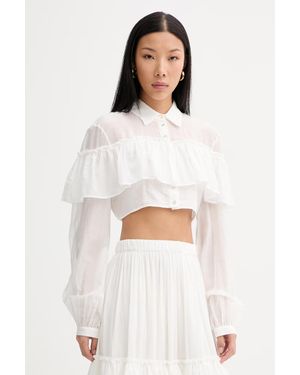 Aniye By Camicia Da Donna Con Misto Seta - Bianco