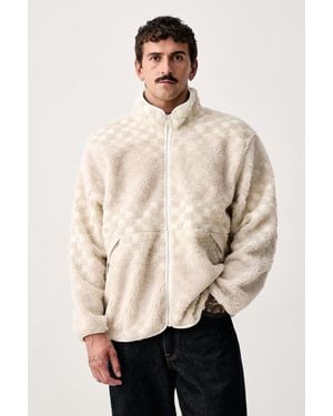 Vans Felpa Con Cerniera Da Uomo - Neutro