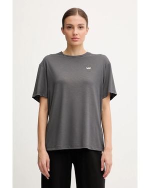 EA7 T-Shirt Da Donna Con Viscosa - Grigio