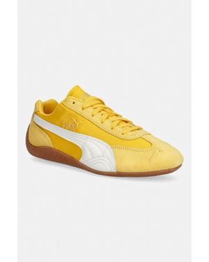 PUMA Speedcat Nylon Sneakers Da Donna - Giallo