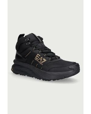 EA7 Trappers Da Uomo - Nero